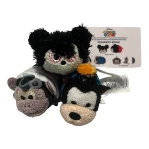 Runaway Brain – Tsum Tsum Mini – Mickey Julius Goofy Japan – Set of 3